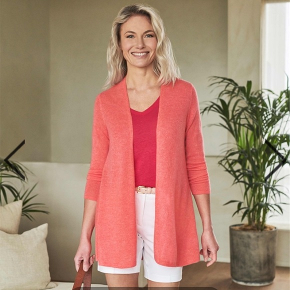 Pure Cashmere Gassato Swing Cardigan 